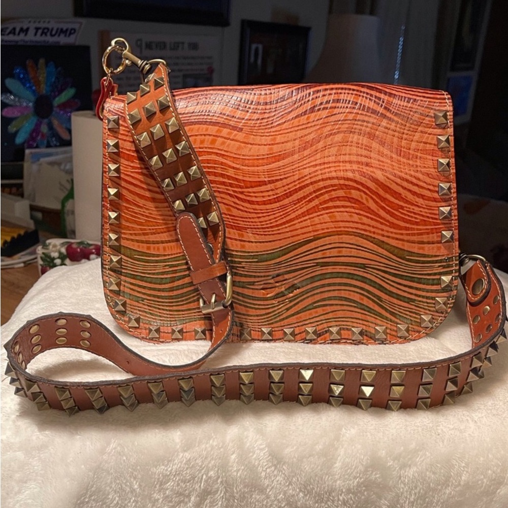 Patricia Nash Studded Flap Bag - Picture 6 of 16